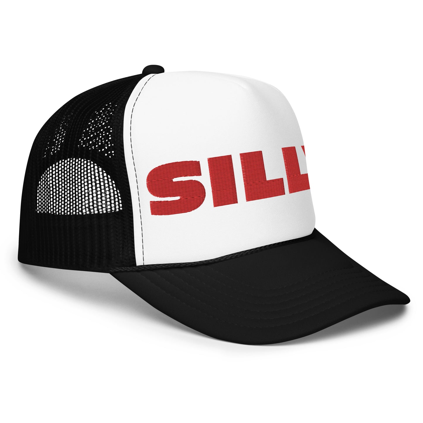 SILLY EMBROIDERY FOAM TRUCKER HAT