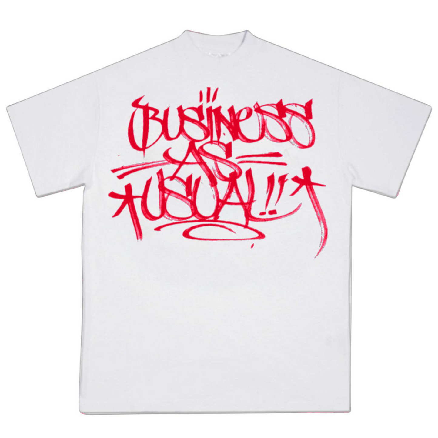 BUSINESS AS USUAL TEE