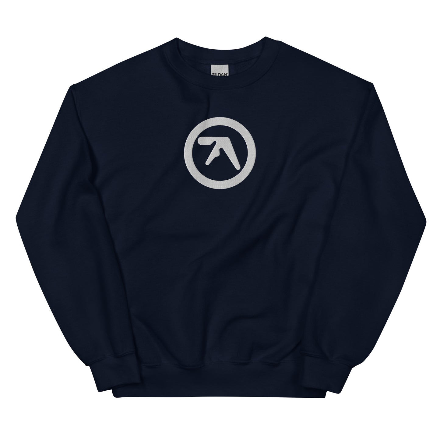 APHEX TWIN LOGO EMBROIDERED CREWNECK HOODIE