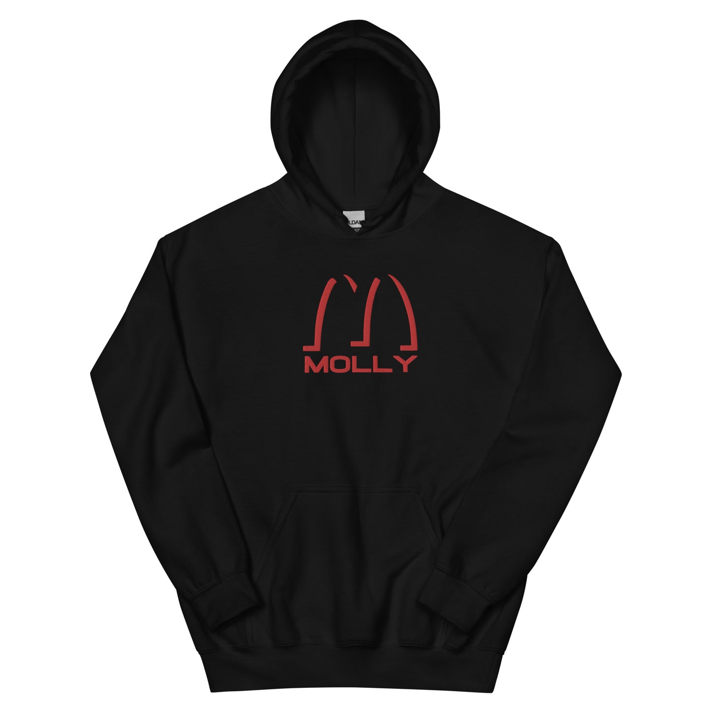 molly McDonalds hoodie embroidery