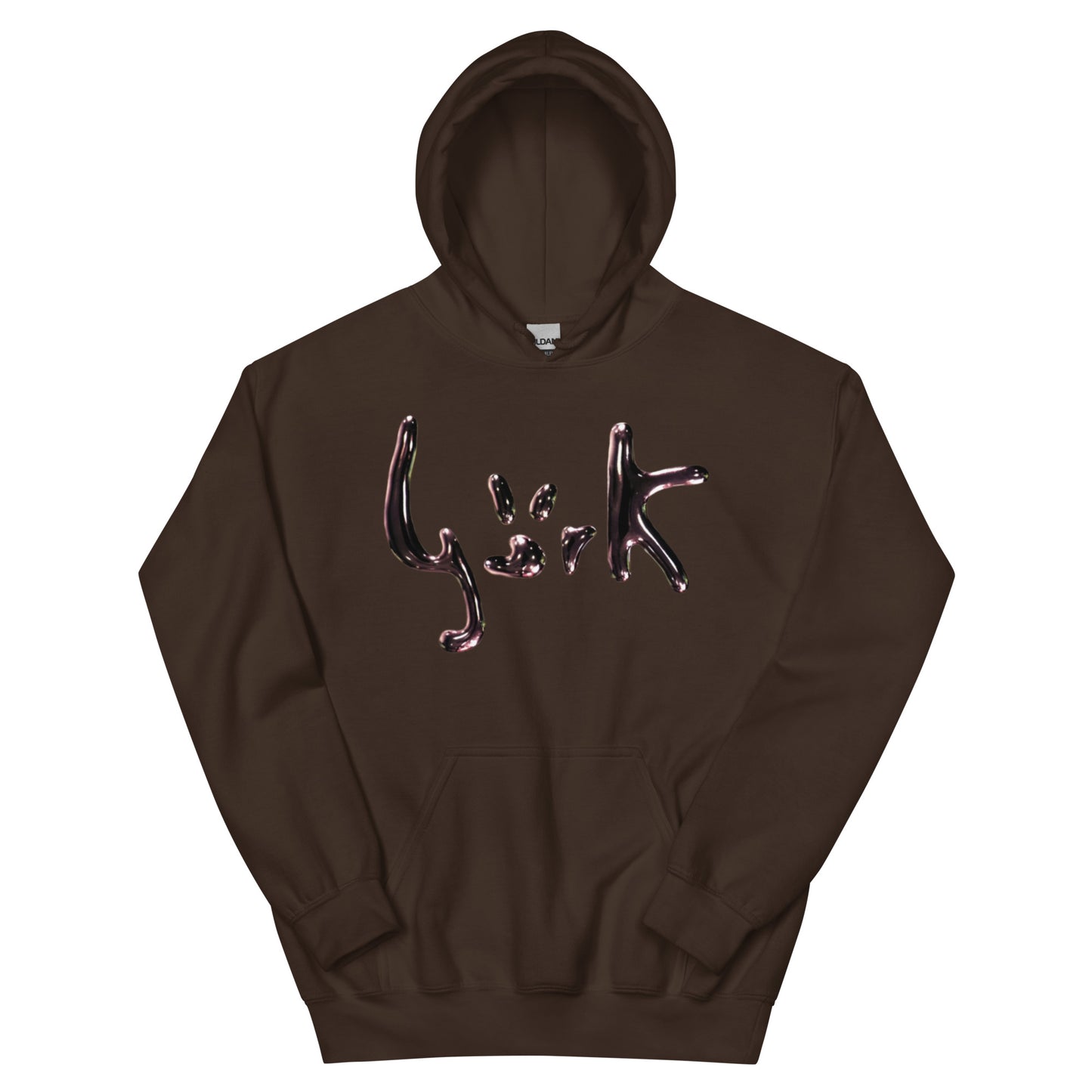 Björk fluid human behavior 1993 tee vintage hoodie chrome metallic cd iridescent