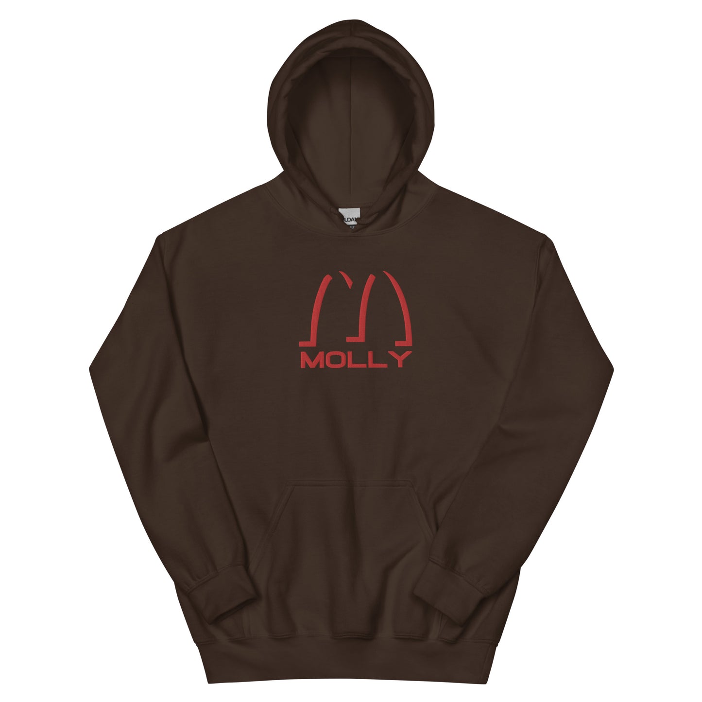 molly McDonalds hoodie embroidery