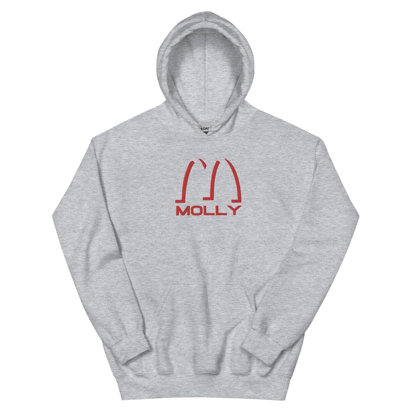 molly McDonalds hoodie embroidery